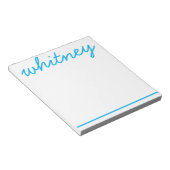 Om het even welke kleur - Handgeschreven naam Gepe Notitieblok (Schuin)