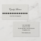 Om het even welke Kleur met Koord van het Visiteka Visitekaartje (Voorkant / Achterkant)