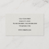 Om het even welke Kleur met Koord van het Visiteka Visitekaartje (Achterkant)