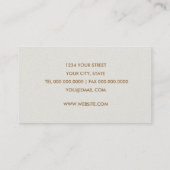 Om het even welke Kleur met Koord van het Visiteka Visitekaartje (Achterkant)