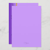 Om het even welke Kleur nodigt de Uitnodiging van (Voorkant / Achterkant)