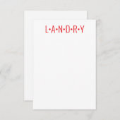 Om het even welke kleur - noem Stippen Persoonlijk Bedankkaart (Voorkant / Achterkant)