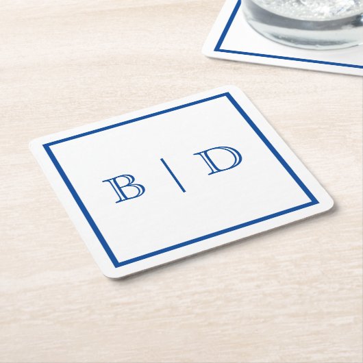 Om het even welke kleur - twee Onderzetters van he (Schuin)