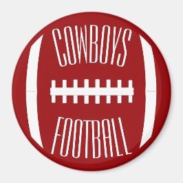 Om het even welke Kleur van het Team & de Football Magneet