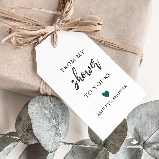 Om het even welke kleur van mijn douwer aan uw, Vr Cadeaulabel