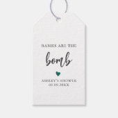 Om het even welke Kleurbaby's zijn het Bomb Label, Cadeaulabel (Voorkant)