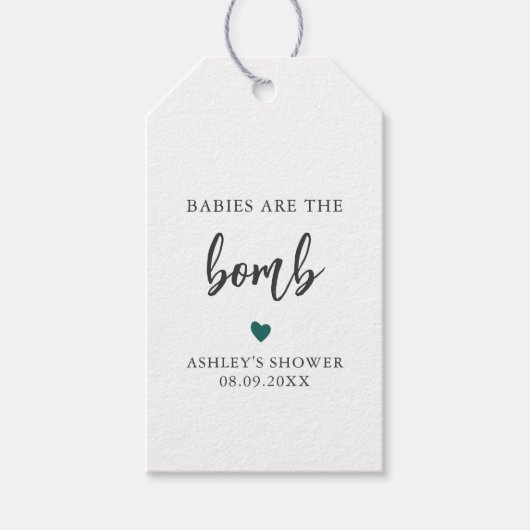 Om het even welke Kleurbaby's zijn het Bomb Label, Cadeaulabel (Voorkant)