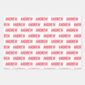 Om het even welke kleuren - de Aangepaste Bladen v Inpakpapier Vel (Voorkant)