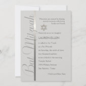 Om het even welke Kleurennodiging Bat Mitzvah Kaart (Achterkant)