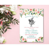 OM HET EVEN WELKE LEEFTIJD - Alice in de Uitnodigi Kaart