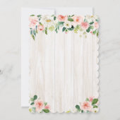 OM HET EVEN WELKE LEEFTIJD - Alice in de Uitnodigi Kaart (Achterkant)