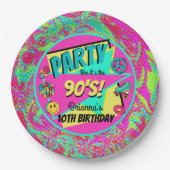 OM HET EVEN WELKE LEEFTIJD de partijgepersonalisee Papieren Bordje (Voorkant)