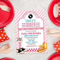 OM HET EVEN WELKE LEEFTIJD - de Retro Diner Birthd