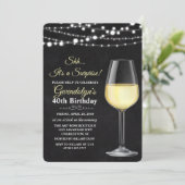 OM HET EVEN WELKE LEEFTIJD - de Uitnodiging van de (Staand voorkant)