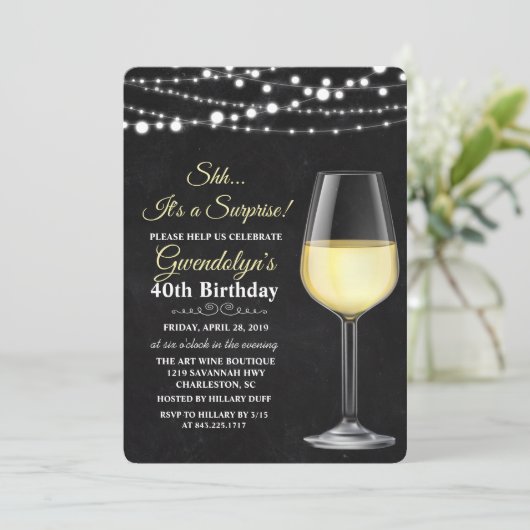 OM HET EVEN WELKE LEEFTIJD - de Uitnodiging van de (Staand voorkant)