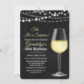 OM HET EVEN WELKE LEEFTIJD - de Uitnodiging van de (Voorkant)