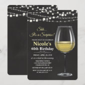 OM HET EVEN WELKE LEEFTIJD - de Uitnodiging van de (Voorkant / Achterkant)