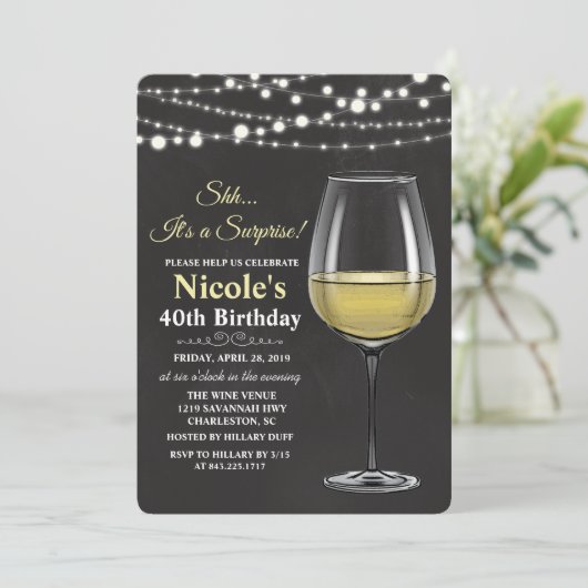 OM HET EVEN WELKE LEEFTIJD - de Uitnodiging van de (Staand voorkant)