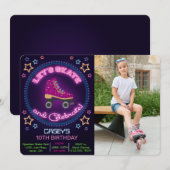 OM HET EVEN WELKE LEEFTIJD - de Uitnodiging van de (Voorkant / Achterkant)