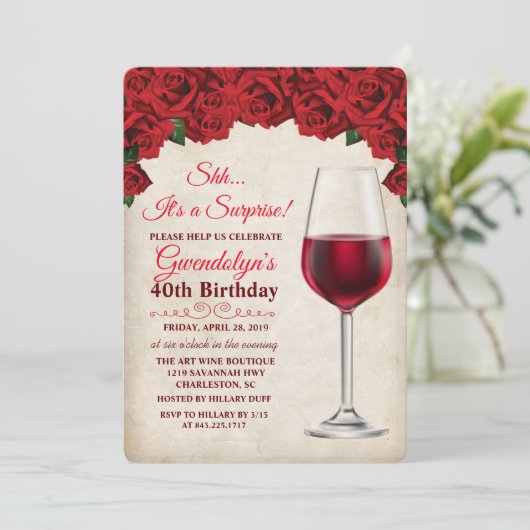 OM HET EVEN WELKE LEEFTIJD - de Uitnodiging van de (Staand voorkant)