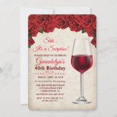 OM HET EVEN WELKE LEEFTIJD - de Uitnodiging van de (Voorkant)