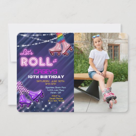 OM HET EVEN WELKE LEEFTIJD - de Uitnodiging van de (Voorkant)