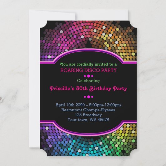 -om het even welke leeftijd, de uitnodigingen van (Voorkant)