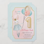 OM HET EVEN WELKE LEEFTIJD - één of andere Bunny B Kaart (Voorkant / Achterkant)