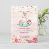 OM HET EVEN WELKE LEEFTIJD - één of andere Bunny B Kaart (Staand voorkant)