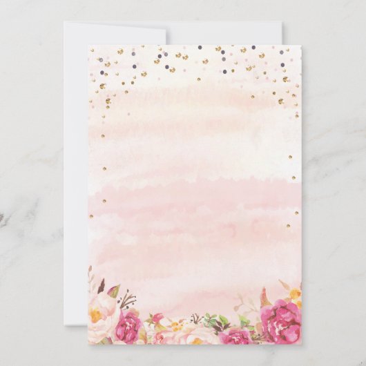 OM HET EVEN WELKE LEEFTIJD - één of andere Bunny B Kaart (Achterkant)