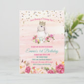 OM HET EVEN WELKE LEEFTIJD - één of andere Bunny B Kaart (Staand voorkant)