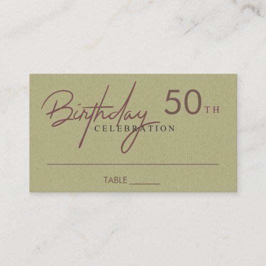 OM HET EVEN WELKE LEEFTIJD EENVOUDIG KRAFT NAVY GO PLAATSKAARTJE (Voorkant)