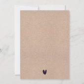 OM HET EVEN WELKE LEEFTIJD EENVOUDIGE BLUSH PINK G KAART (Achterkant)