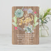 OM HET EVEN WELKE LEEFTIJD - Fiesta Wreator Birthd Kaart (Staand voorkant)