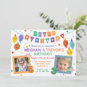 OM HET EVEN WELKE LEEFTIJD - Gezamenlijke Dubbele Kaart (Staand voorkant)