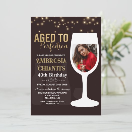 OM HET EVEN WELKE LEEFTIJD - Goud tot Perfecte uit Kaart (Staand voorkant)