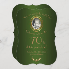 Om het even welke leeftijd, het Man van de Uitnodi Kaart