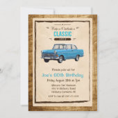 OM HET EVEN WELKE LEEFTIJD - Klassieke  uitnodigin Kaart (Voorkant)