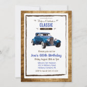 OM HET EVEN WELKE LEEFTIJD - Klassieke uitnodigin Kaart (Voorkant)