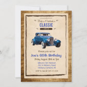 OM HET EVEN WELKE LEEFTIJD - Klassieke  uitnodigin Kaart (Voorkant)