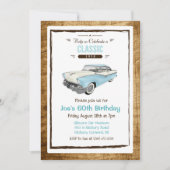 OM HET EVEN WELKE LEEFTIJD - Klassieke  uitnodigin Kaart (Voorkant)