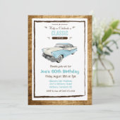 OM HET EVEN WELKE LEEFTIJD - Klassieke  uitnodigin Kaart (Staand voorkant)