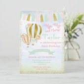 OM HET EVEN WELKE LEEFTIJD - omhoog & weg Hete Luc Kaart (Staand voorkant)