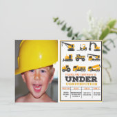 OM HET EVEN WELKE LEEFTIJD - onder Bouwnijverheid  Kaart (Staand voorkant)