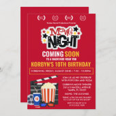 OM HET EVEN WELKE LEEFTIJD - Uitnodiging van de Da (Voorkant / Achterkant)