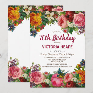 OM HET EVEN WELKE LEEFTIJD -  uitnodiging van Flor