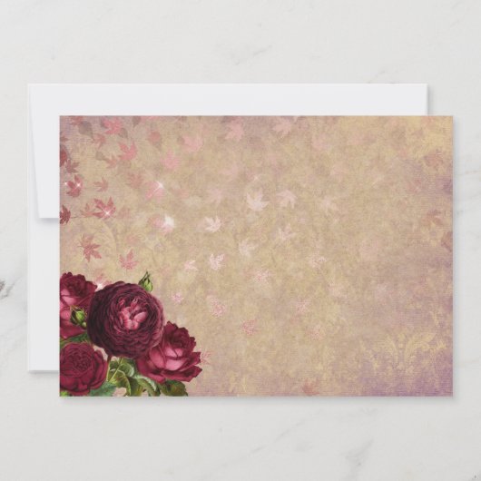 OM HET EVEN WELKE LEEFTIJD - uitnodiging van Flor (Achterkant)