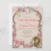 OM HET EVEN WELKE LEEFTIJD -  Victoriaans Uitnodig Kaart (Voorkant)