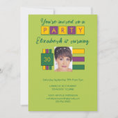 Om het even welke leeftijd voeg fotonaam groene ve kaart (Voorkant)