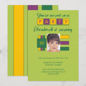 Om het even welke leeftijd voeg fotonaam groene ve kaart (Voorkant / Achterkant)